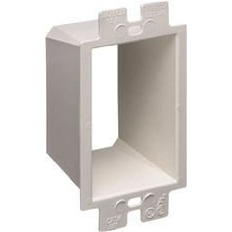 electrical metal box extender|single gang plastic box extension.